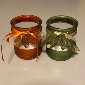 Set of 2 candle holders